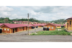 Akufo-Addo Commissions 120 Housing Units in Appiatse: A Beacon of Resilience
