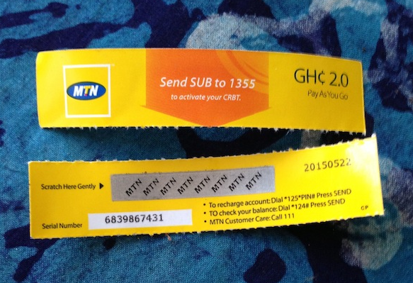 MTN Ghana to Phase Out Scratch Cards by June 2024